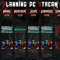 Planning de Stream Semaine 17 - 2026